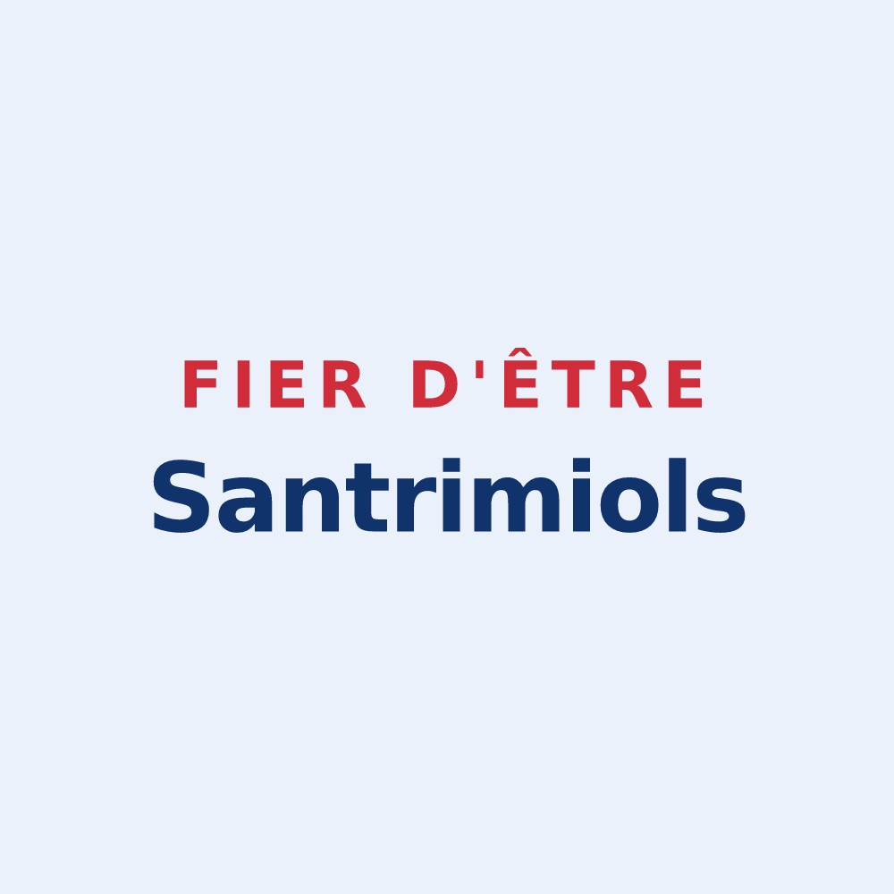 Sticker « Fier d'être Santrimiols » — design pour Gorges du Tarn Causses