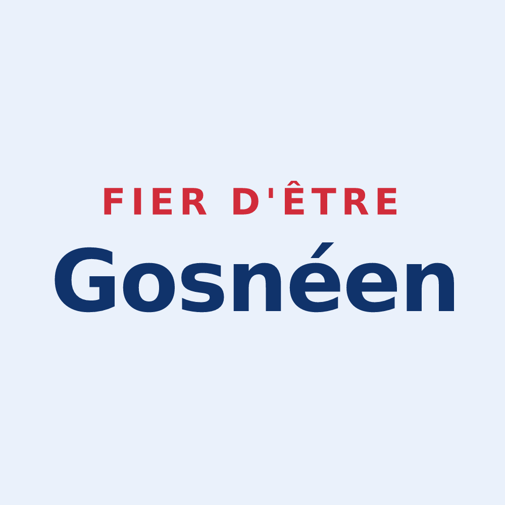 Sticker « Fier d'être Gosnéen » — design pour Gosné