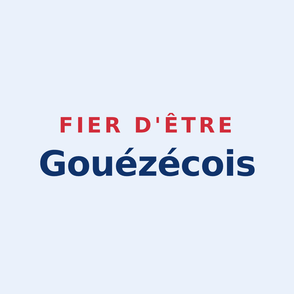 Sticker « Fier d'être Gouézécois » — design pour Gouézec