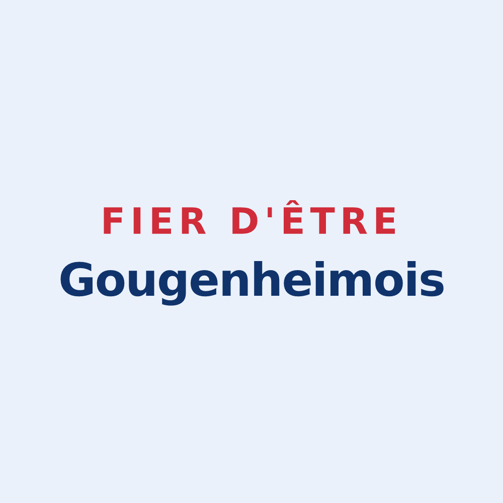 Sticker « Fier d'être Gougenheimois » — design pour Gougenheim