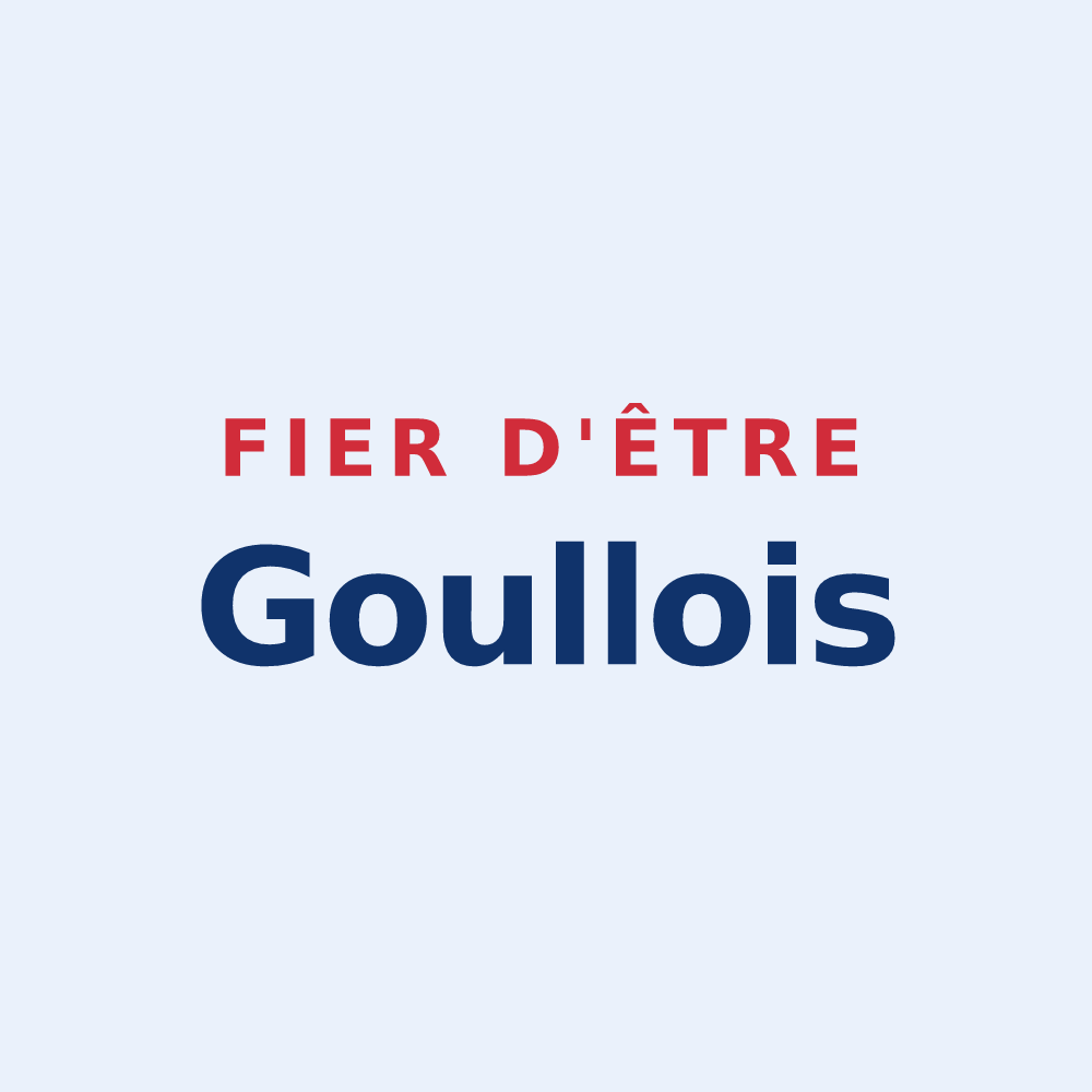 Sticker « Fier d'être Goullois » — design pour Goulles