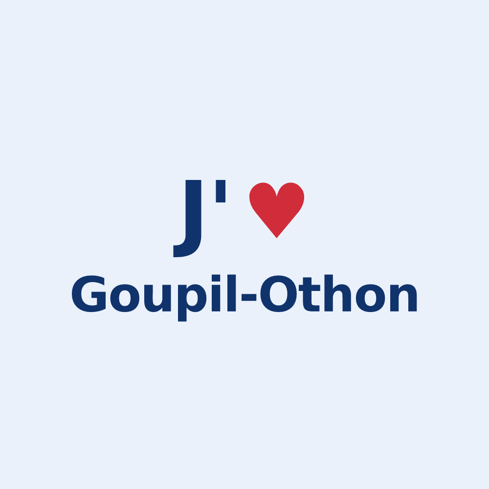 Sticker personnalisé Goupil-Othon — design J'aime Goupil-Othon