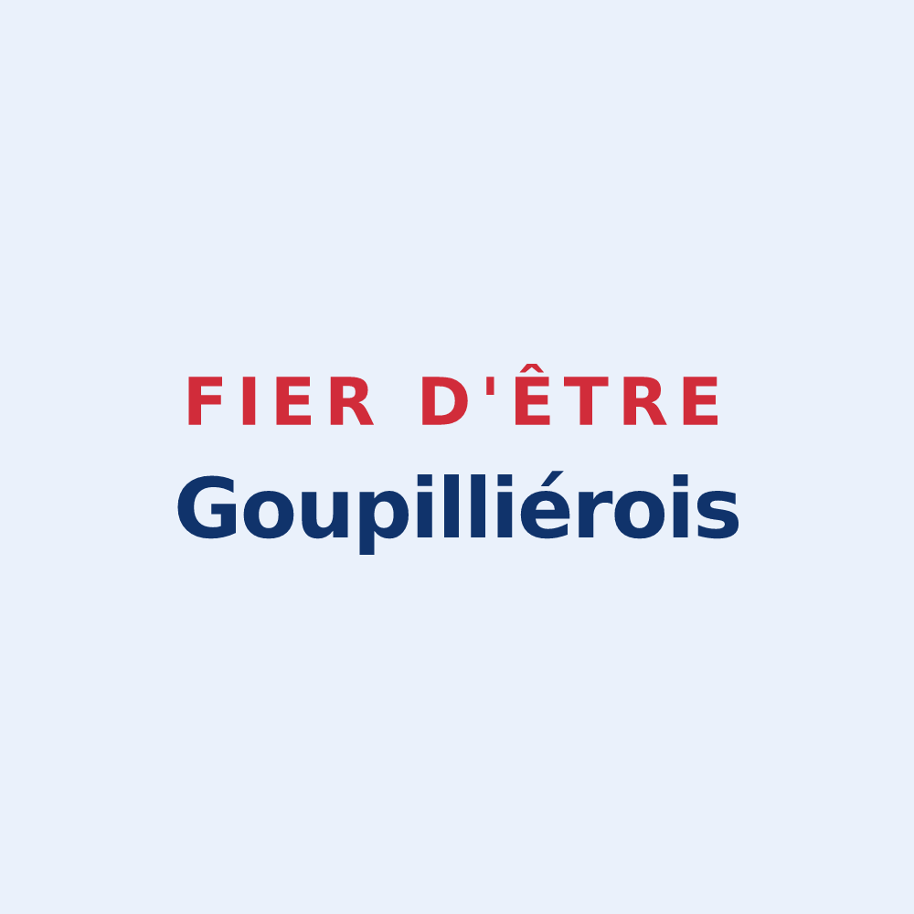 Sticker « Fier d'être Goupilliérois » — design pour Goupillières