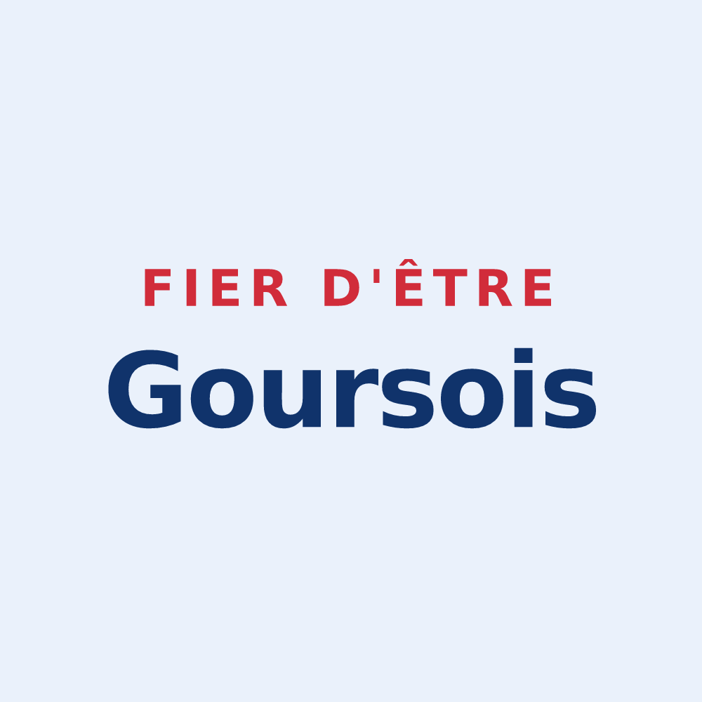 Sticker « Fier d'être Goursois » — design pour Gours