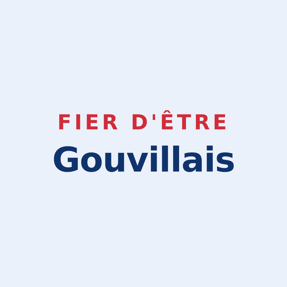 Sticker « Fier d'être Gouvillais » — design pour Gouville-sur-Mer
