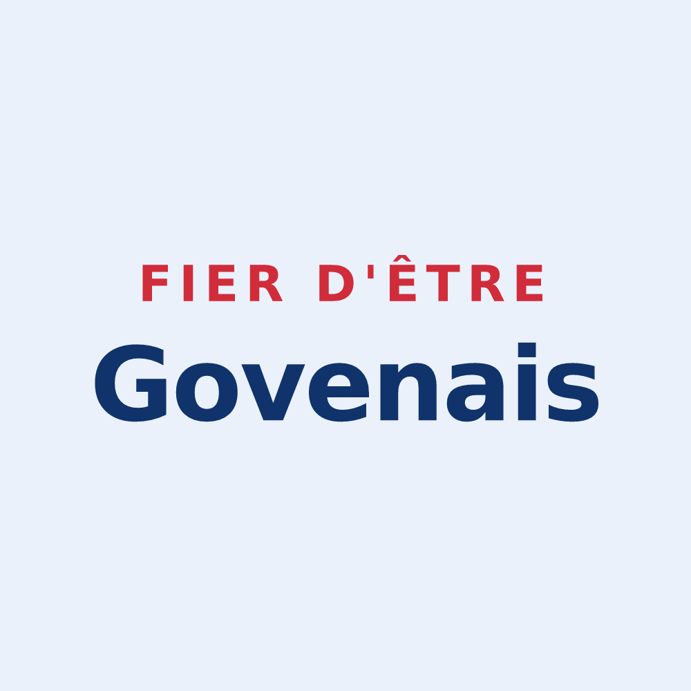 Sticker « Fier d'être Govenais » — design pour Goven