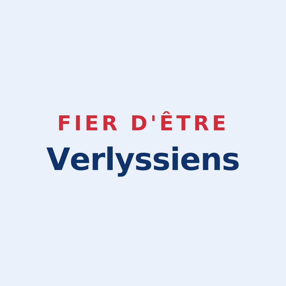 Sticker « Fier d'être Verlyssiens » — design pour Grand-Verly