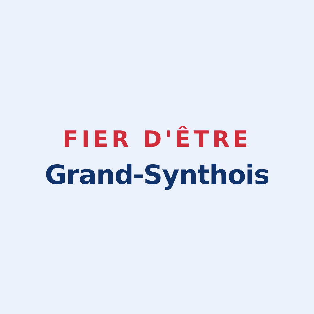Sticker « Fier d'être Grand-Synthois » — design pour Grande-Synthe