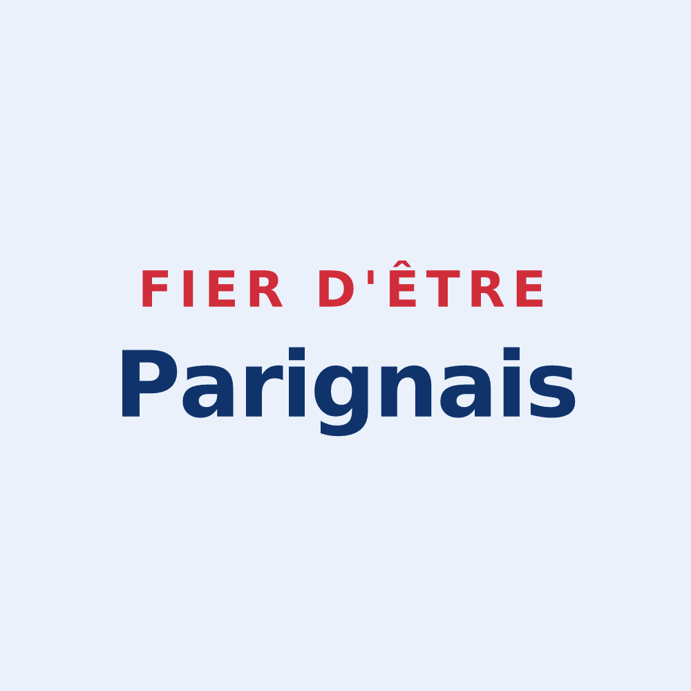 Sticker « Fier d'être Parignais » — design pour Grandparigny