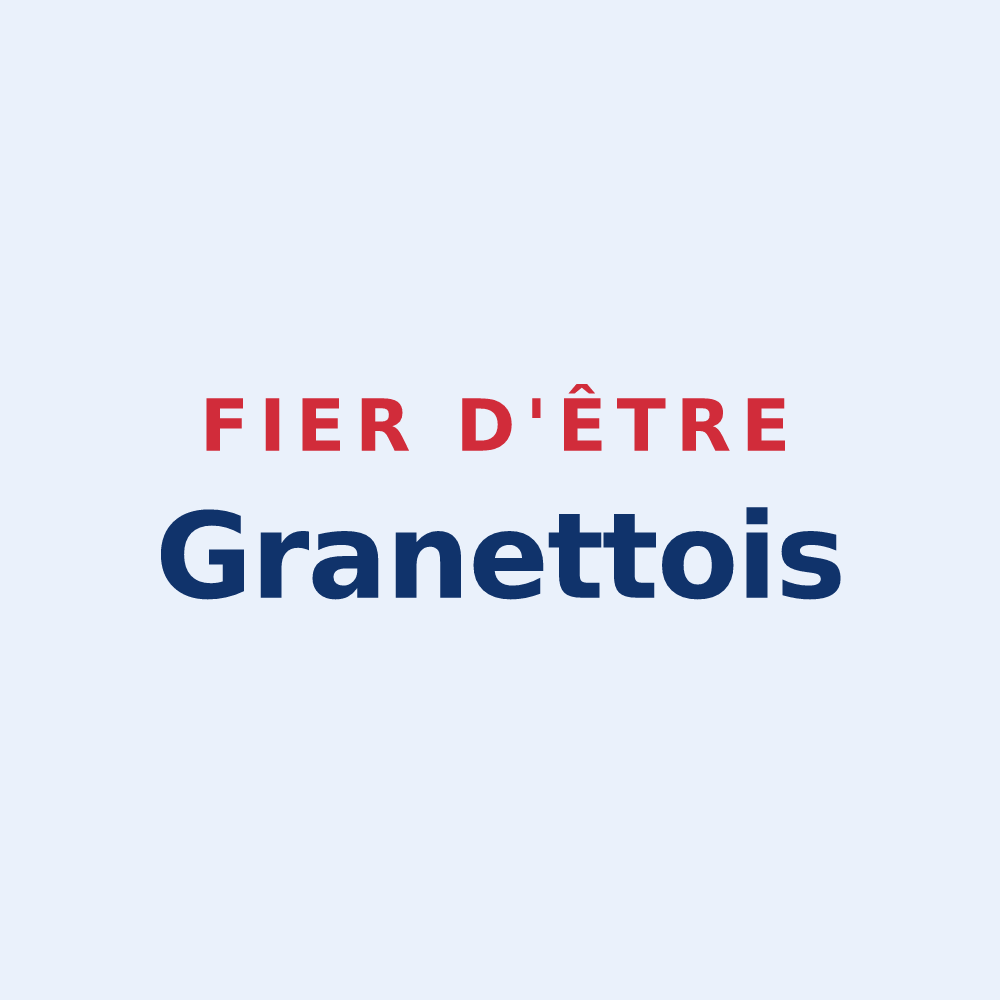 Sticker « Fier d'être Granettois » — design pour Granès