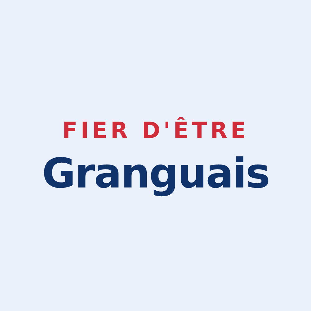 Sticker « Fier d'être Granguais » — design pour Grangues