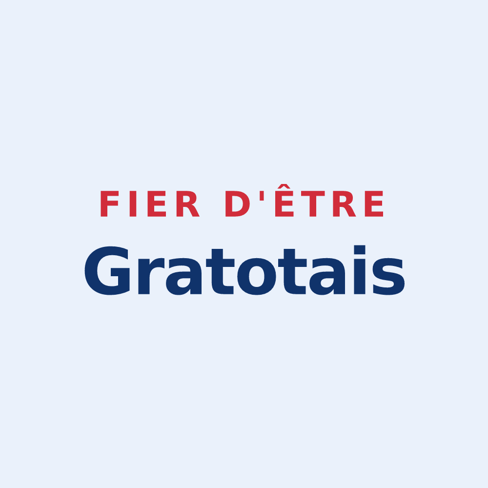 Sticker « Fier d'être Gratotais » — design pour Gratot