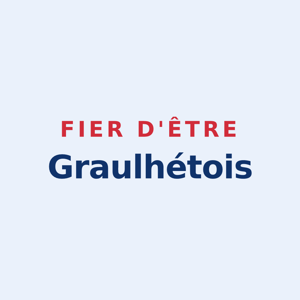 Sticker « Fier d'être Graulhétois » — design pour Graulhet