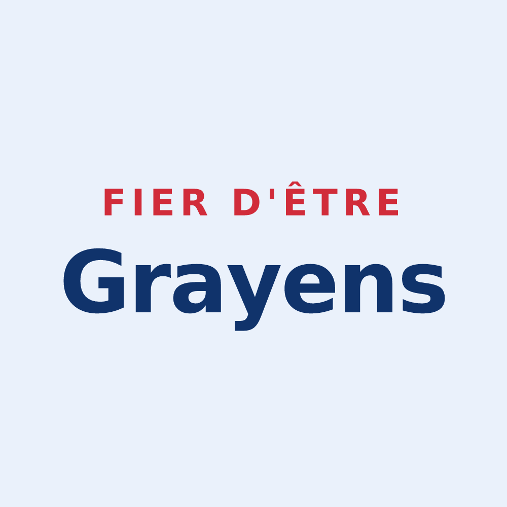 Sticker « Fier d'être Grayens » — design pour Graye-sur-Mer