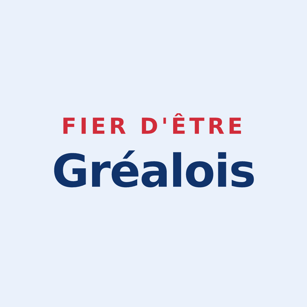 Sticker « Fier d'être Gréalois » — design pour Gréalou