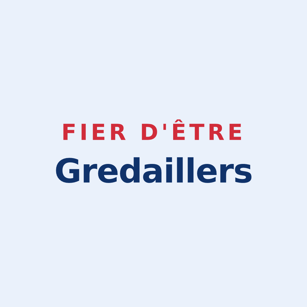 Sticker « Fier d'être Gredaillers » — design pour Gredisans