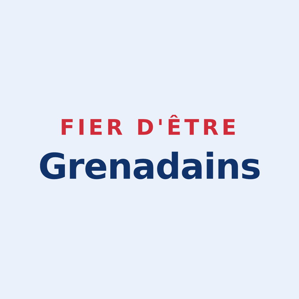Sticker « Fier d'être Grenadains » — design pour Grenade