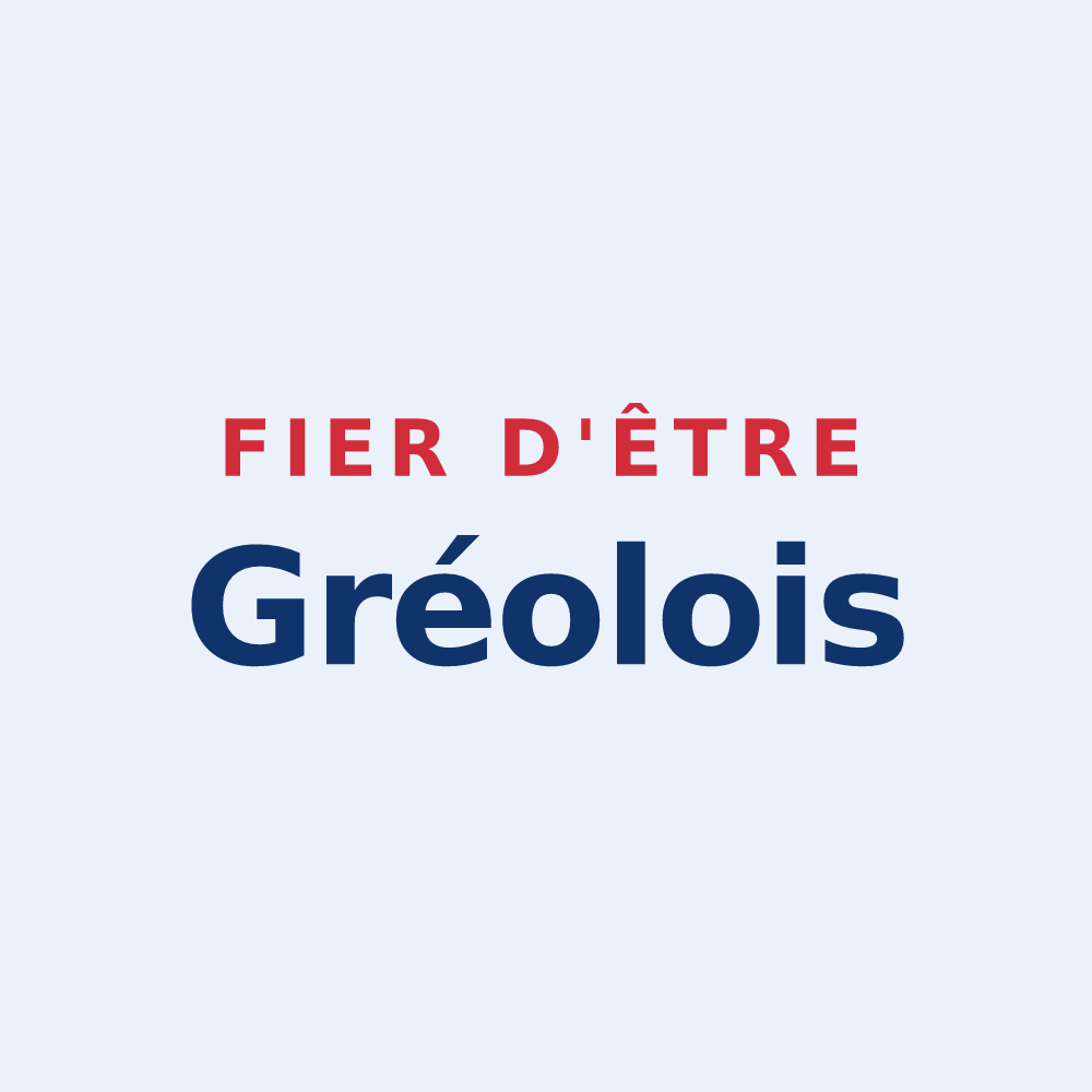 Sticker « Fier d'être Gréolois » — design pour Gréolières