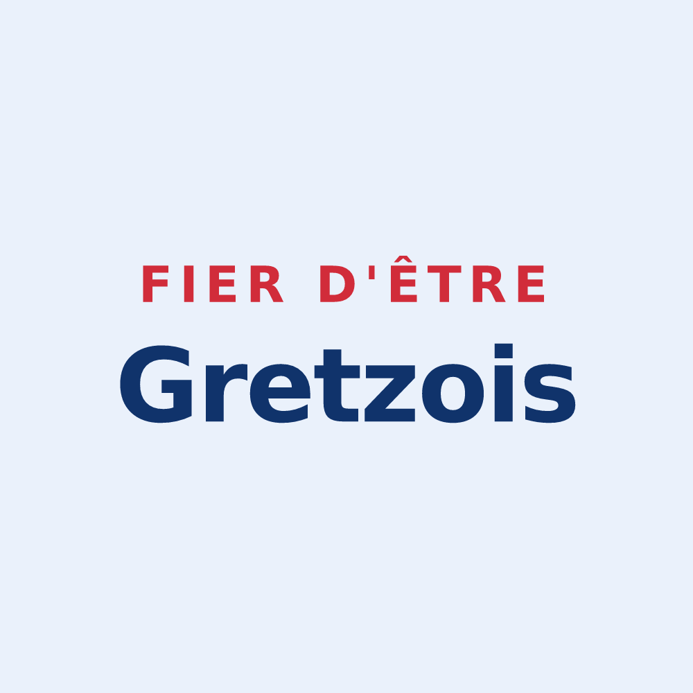 Sticker « Fier d'être Gretzois » — design pour Gretz-Armainvilliers