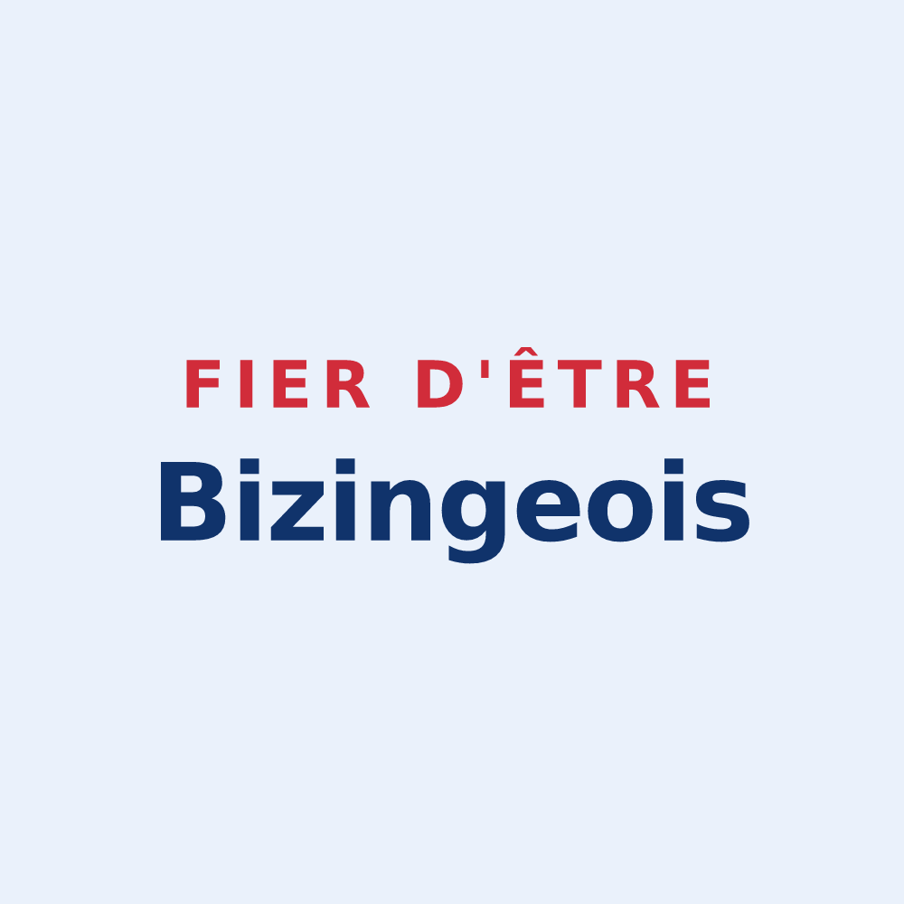 Sticker « Fier d'être Bizingeois » — design pour Grindorff-Bizing