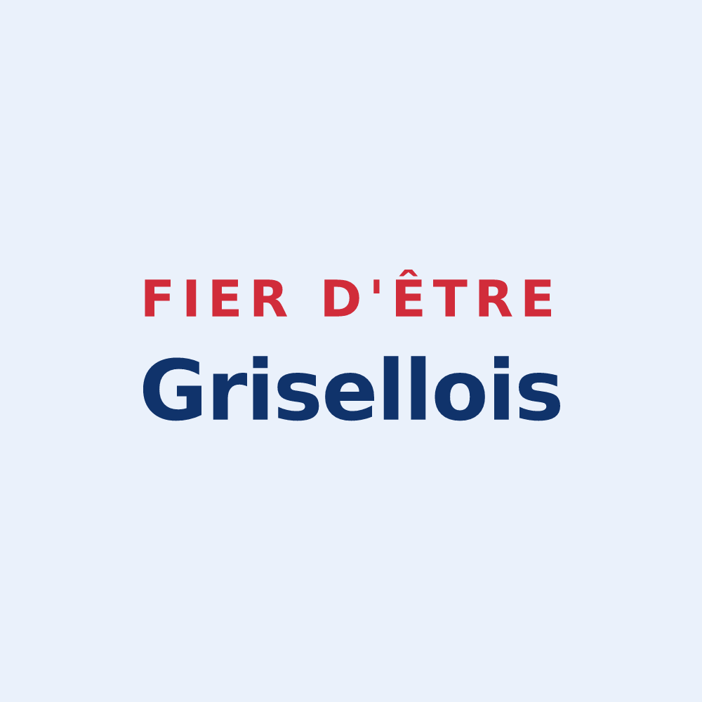 Sticker « Fier d'être Grisellois » — design pour Griselles