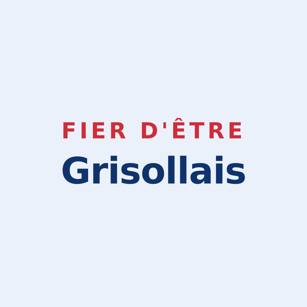 Sticker « Fier d'être Grisollais » — design pour Grisolles