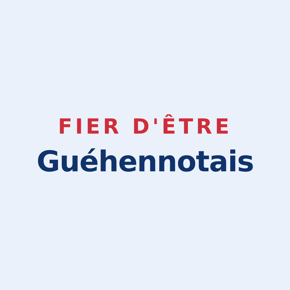 Sticker « Fier d'être Guéhennotais » — design pour Guéhenno
