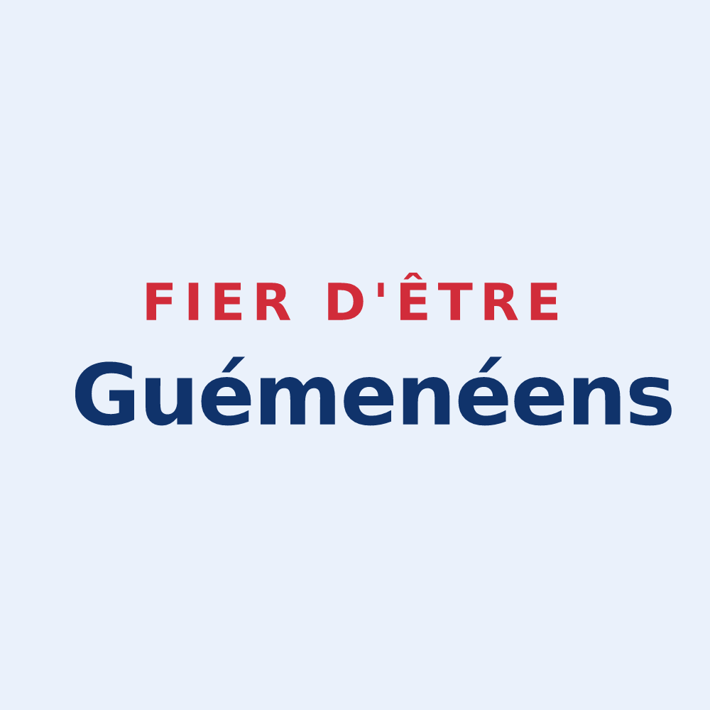 Sticker « Fier d'être Guémenéens » — design pour Guémené-Penfao