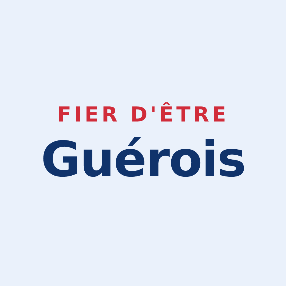 Sticker « Fier d'être Guérois » — design pour Guer