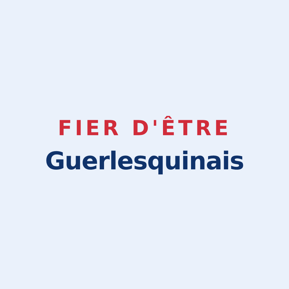 Sticker « Fier d'être Guerlesquinais » — design pour Guerlesquin
