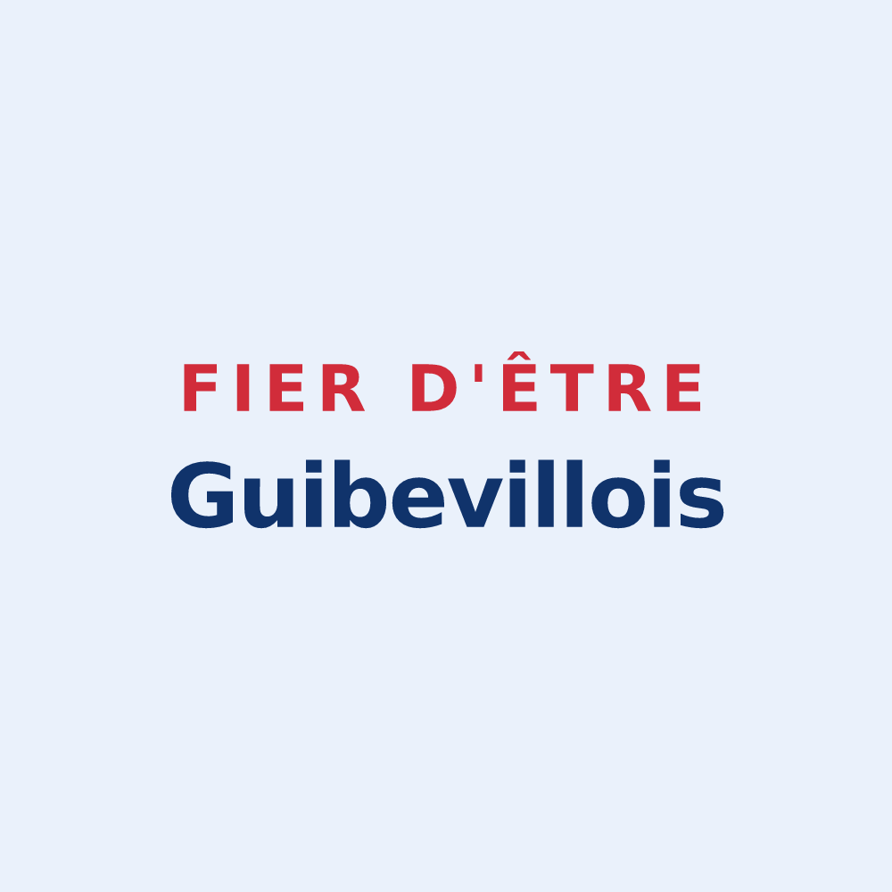 Sticker « Fier d'être Guibevillois » — design pour Guibeville
