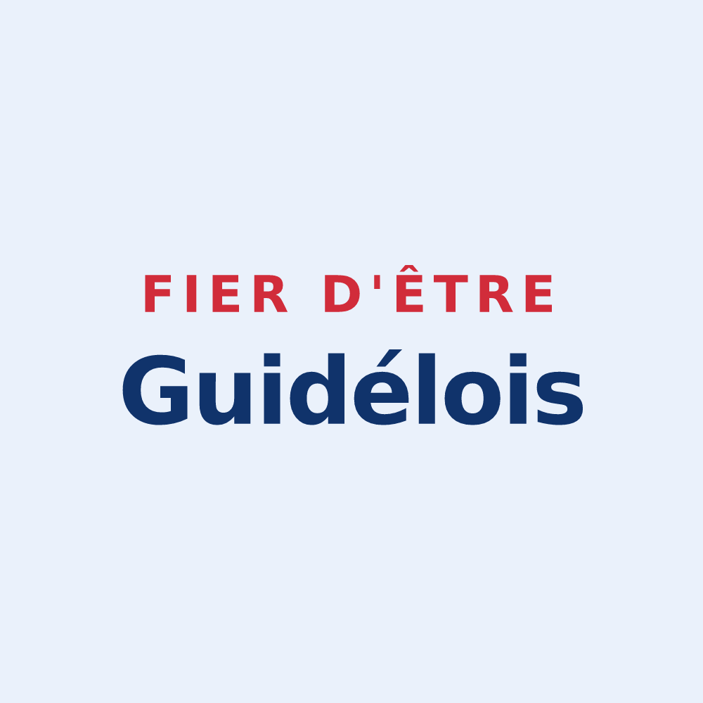 Sticker « Fier d'être Guidélois » — design pour Guidel