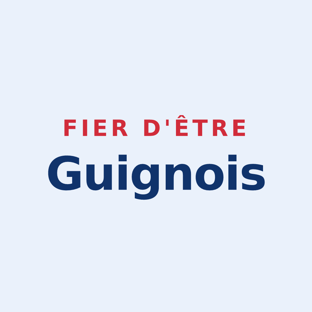 Sticker « Fier d'être Guignois » — design pour Guignes