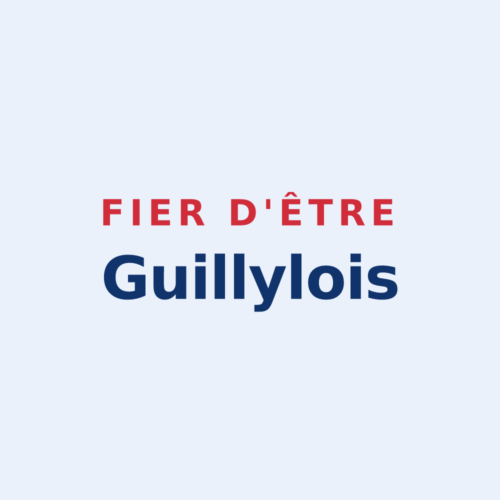 Sticker « Fier d'être Guillylois » — design pour Guilly