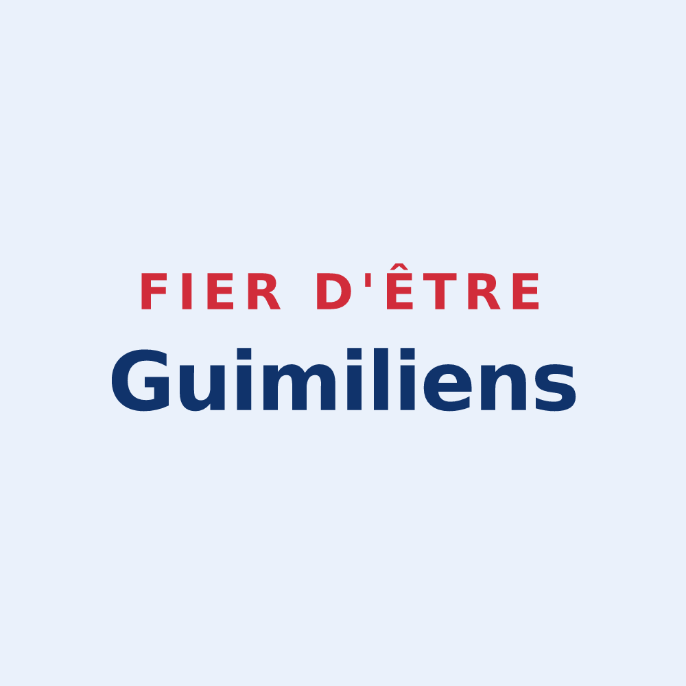 Sticker « Fier d'être Guimiliens » — design pour Guimiliau
