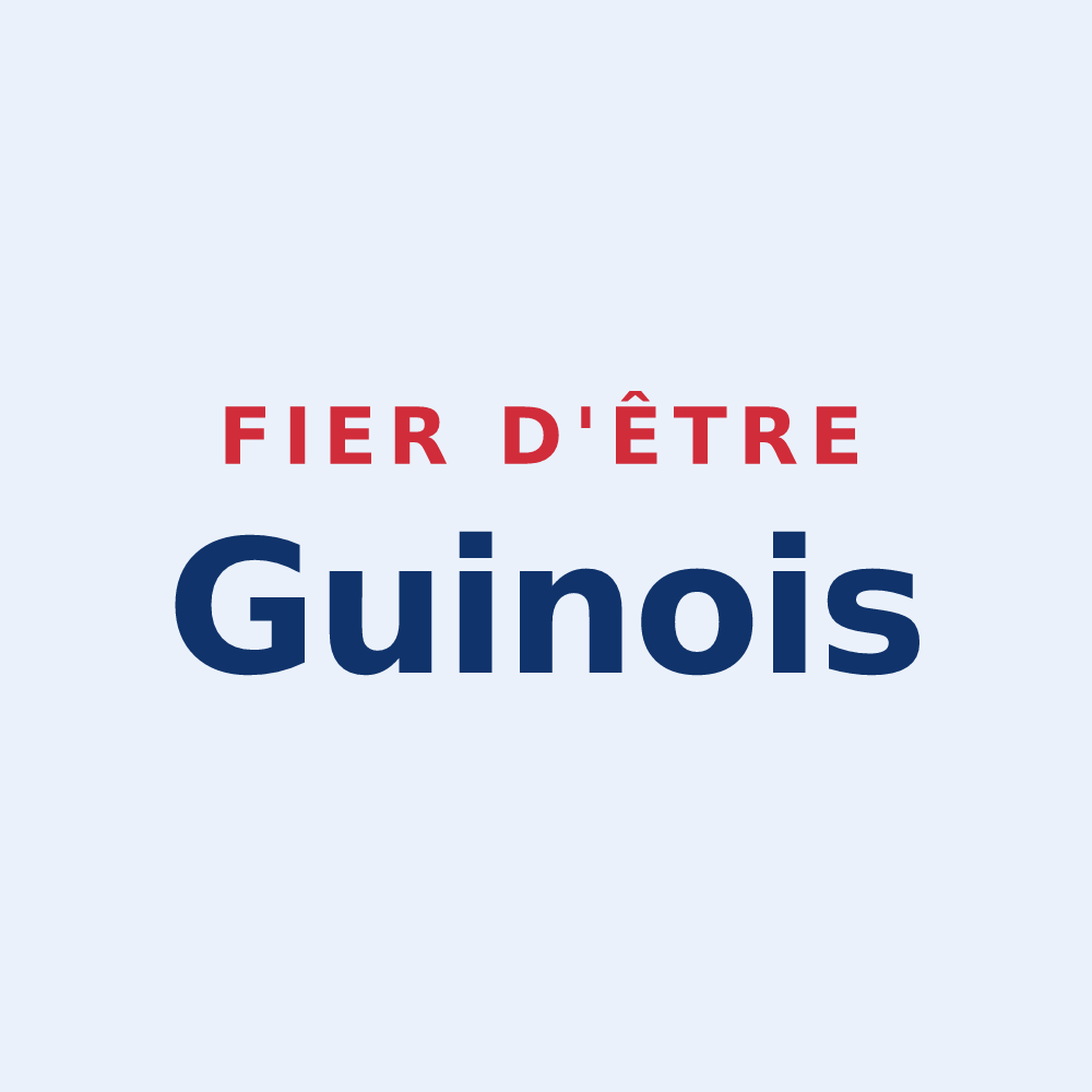 Sticker « Fier d'être Guinois » — design pour Guînes