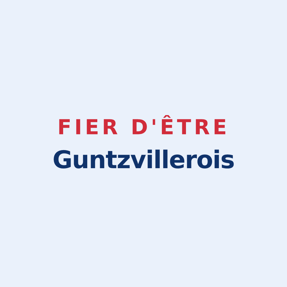 Sticker « Fier d'être Guntzvillerois » — design pour Guntzviller