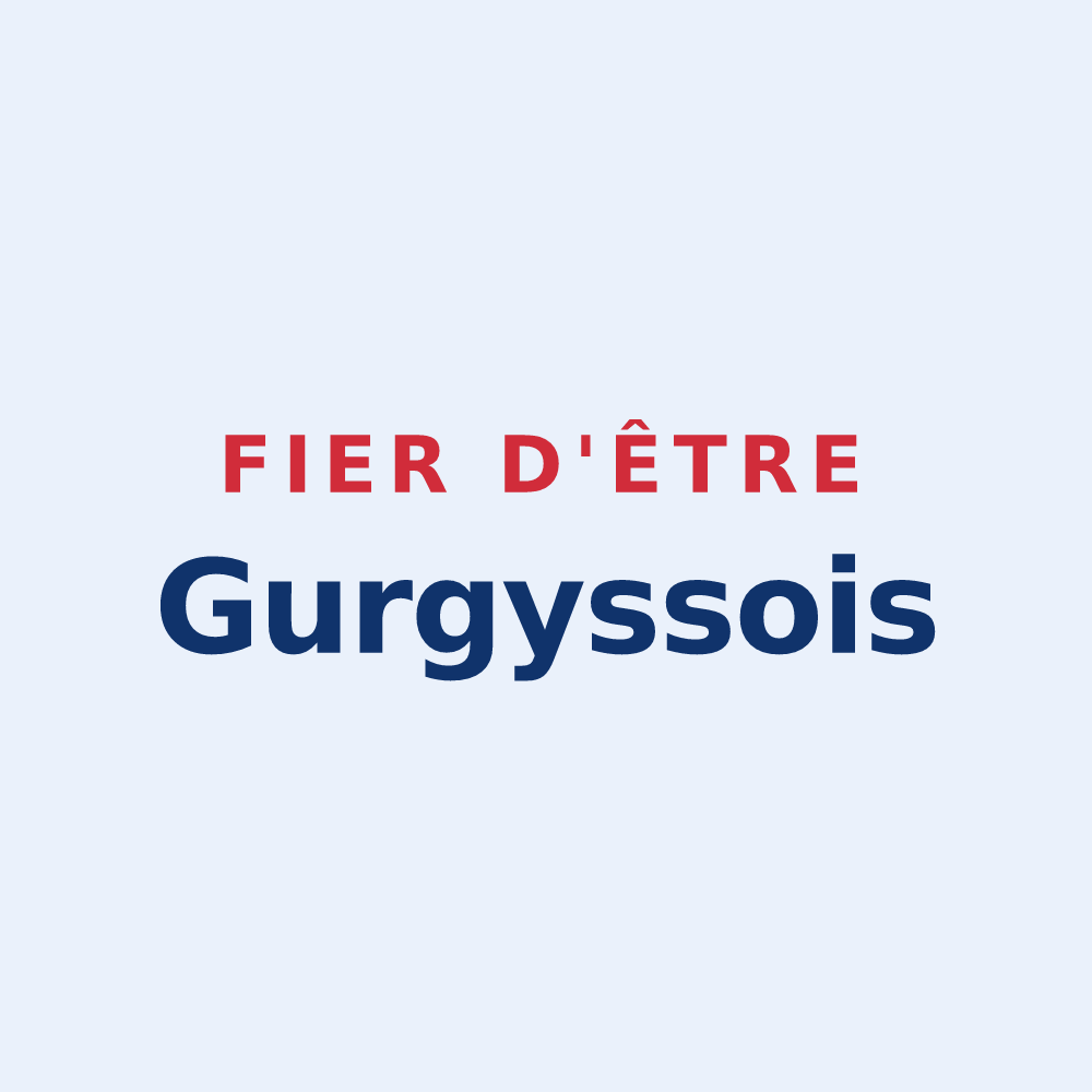 Sticker « Fier d'être Gurgyssois » — design pour Gurgy