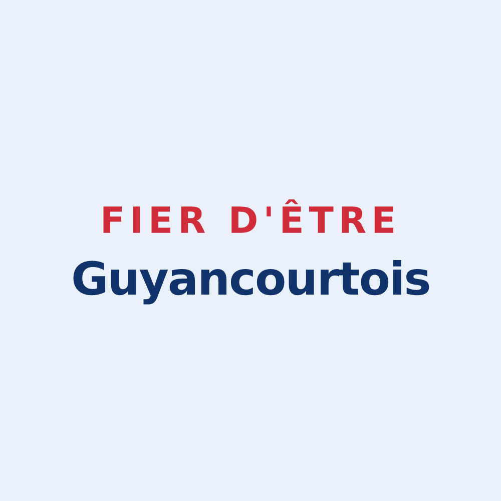 Sticker « Fier d'être Guyancourtois » — design pour Guyancourt
