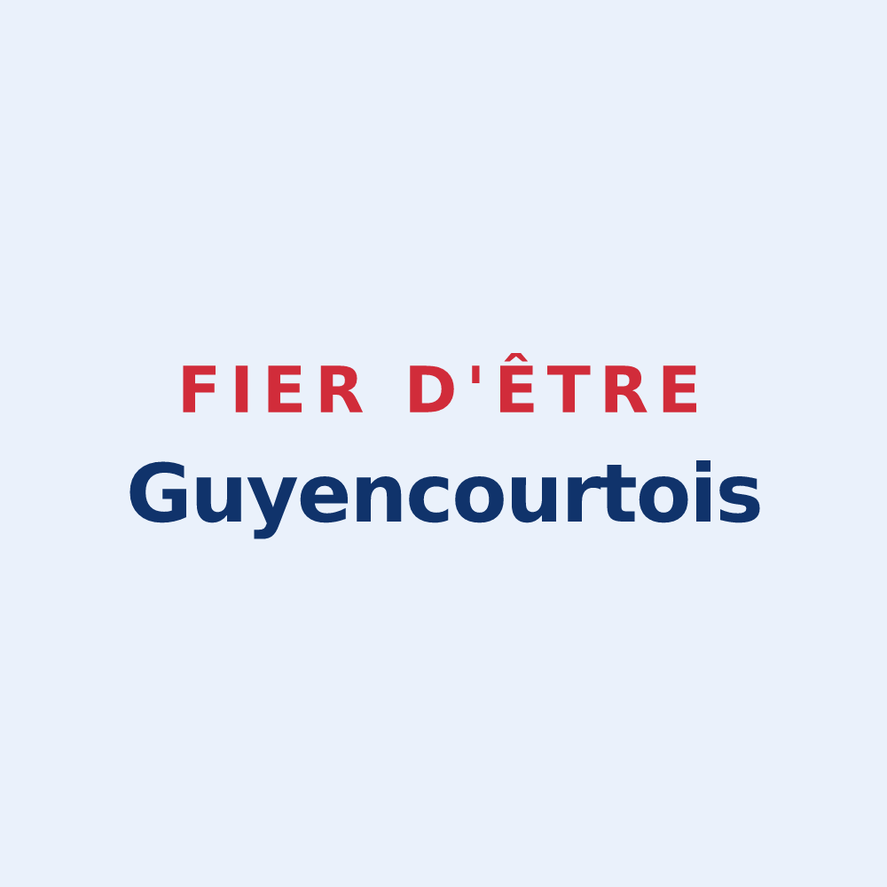 Sticker « Fier d'être Guyencourtois » — design pour Guyencourt