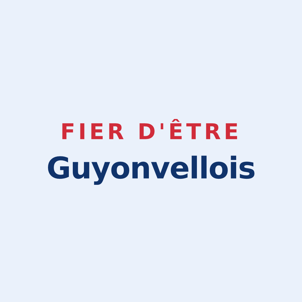 Sticker « Fier d'être Guyonvellois » — design pour Guyonvelle