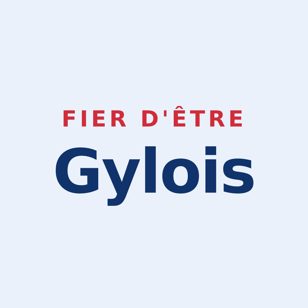 Sticker « Fier d'être Gylois » — design pour Gy