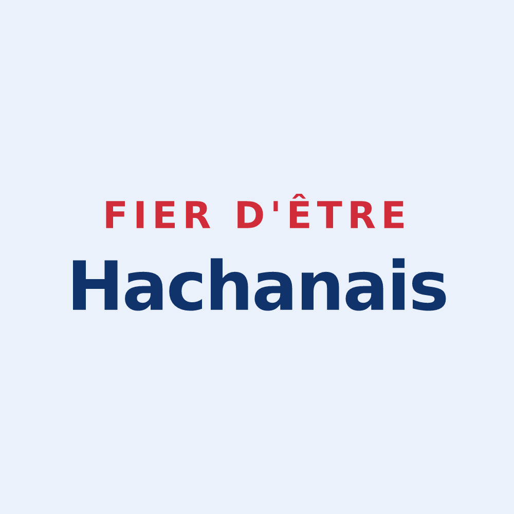 Sticker « Fier d'être Hachanais » — design pour Hachan