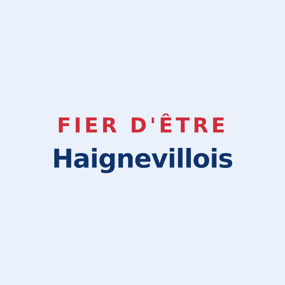 Sticker « Fier d'être Haignevillois » — design pour Haigneville