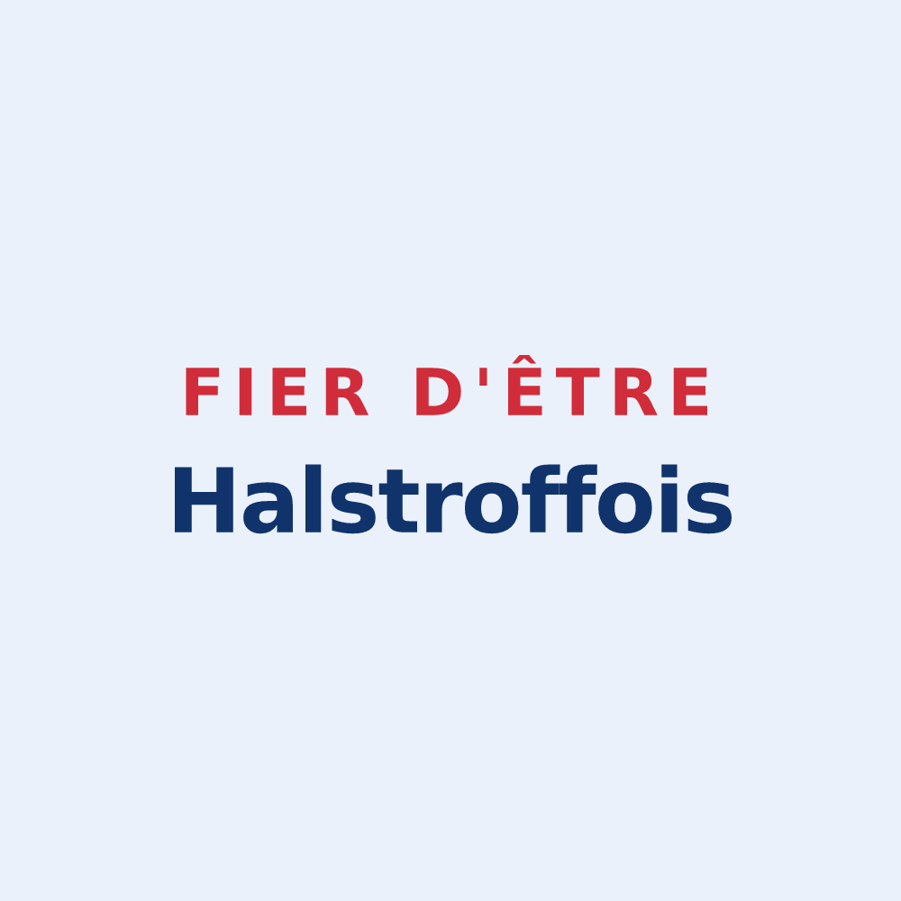 Sticker « Fier d'être Halstroffois » — design pour Halstroff