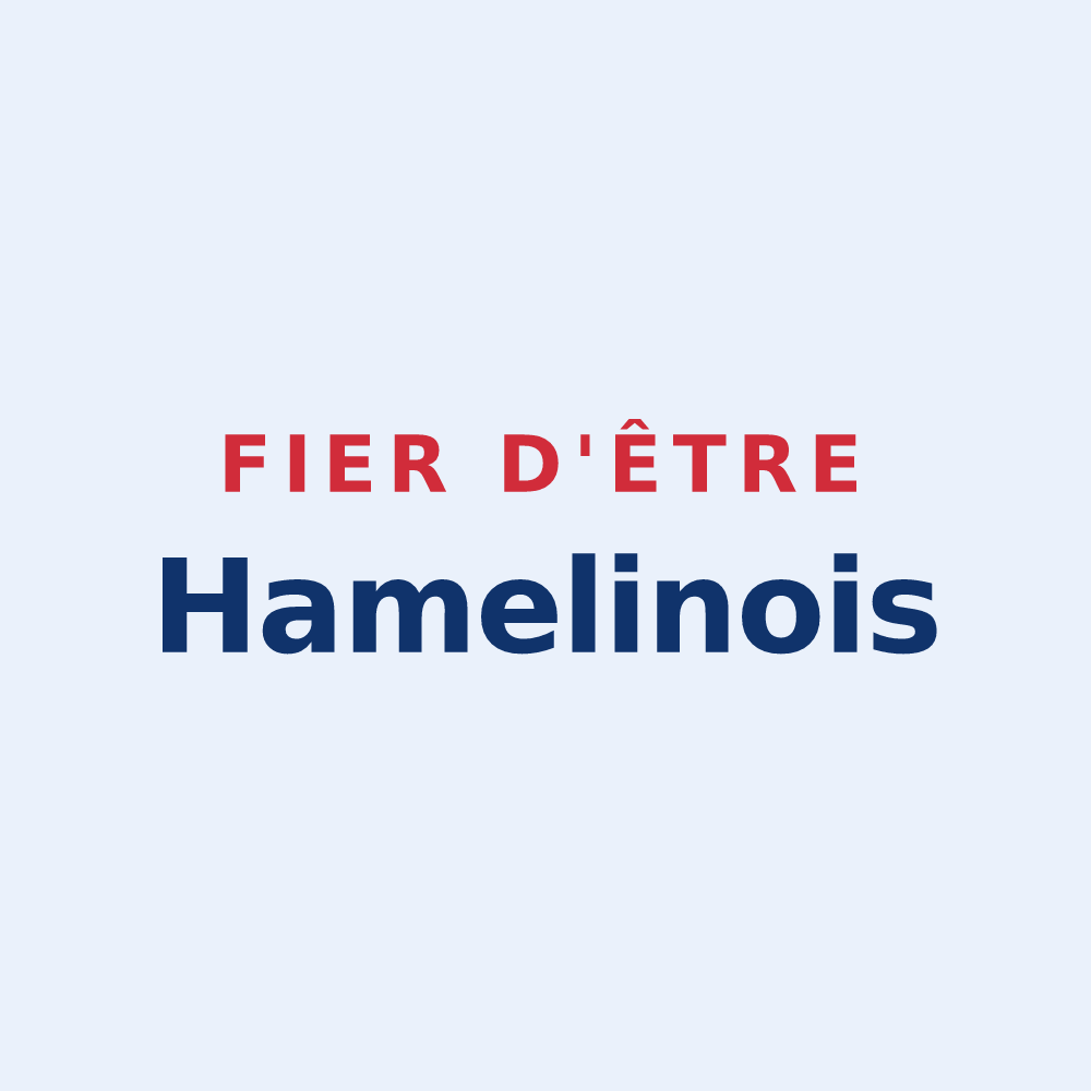 Sticker « Fier d'être Hamelinois » — design pour Hamelin