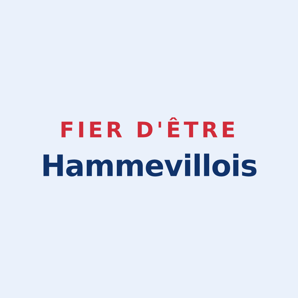 Sticker « Fier d'être Hammevillois » — design pour Hammeville
