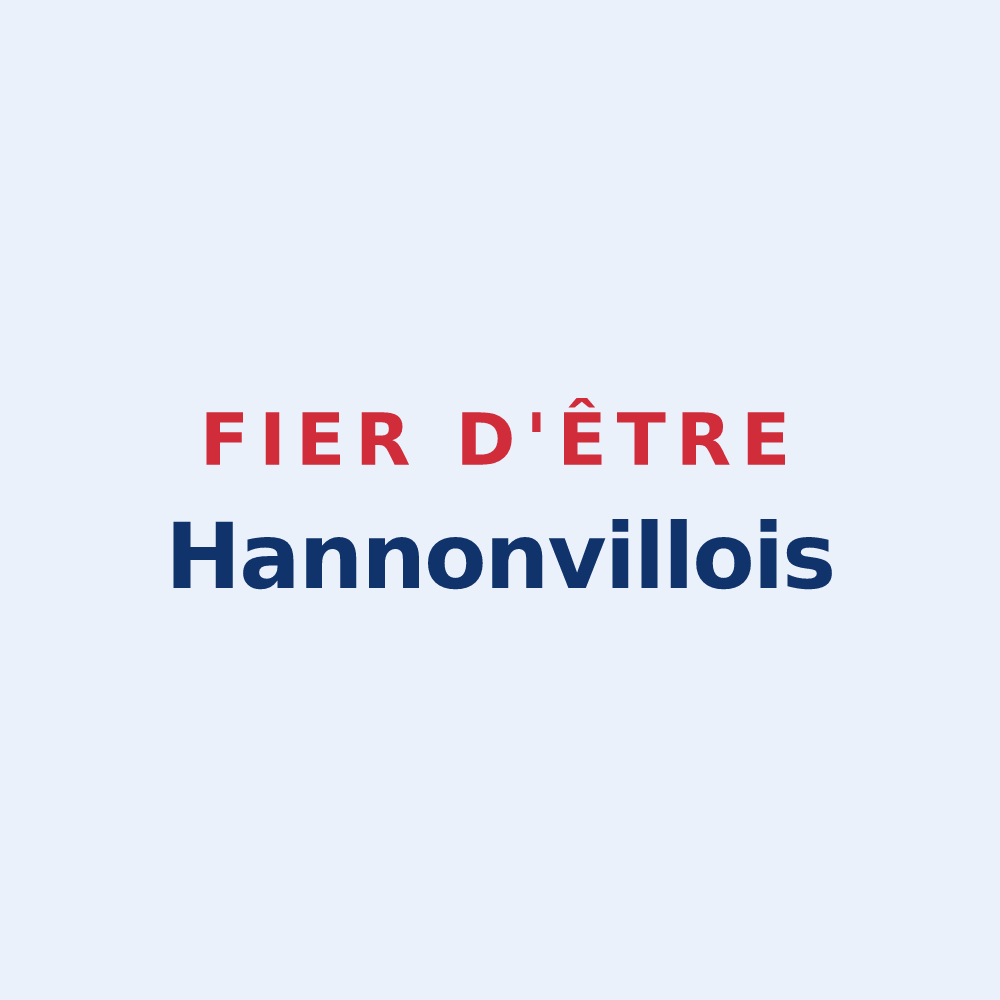Sticker « Fier d'être Hannonvillois » — design pour Hannonville-sous-les-Côtes