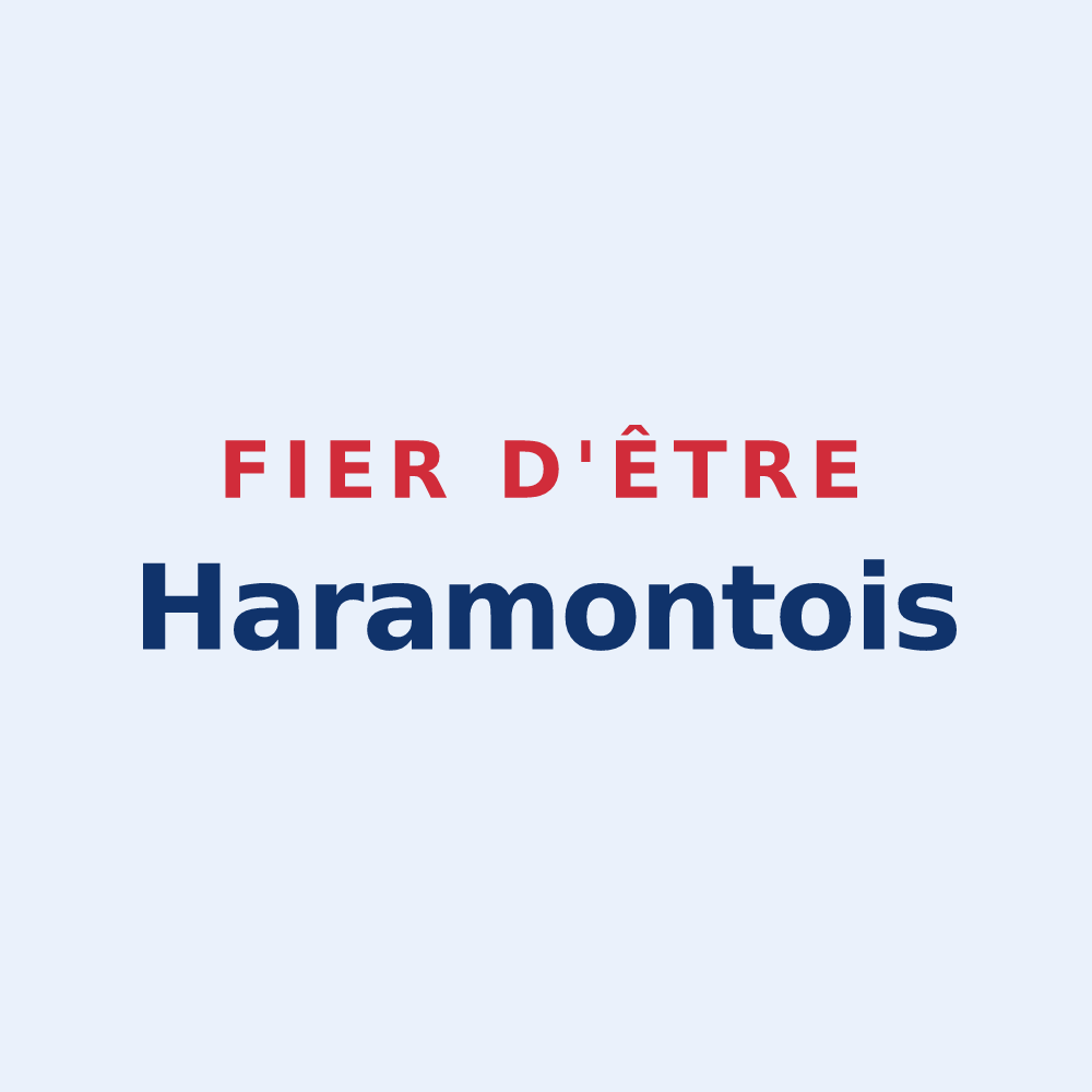 Sticker « Fier d'être Haramontois » — design pour Haramont
