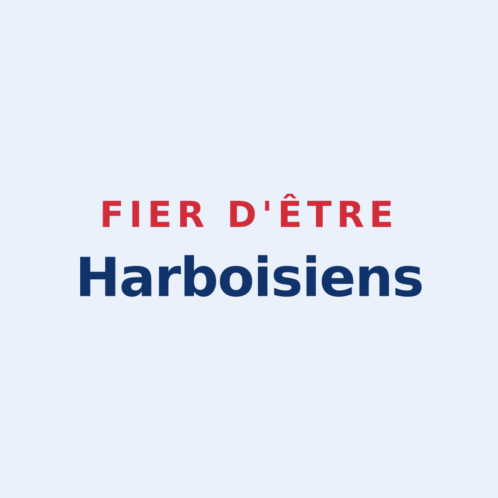 Sticker « Fier d'être Harboisiens » — design pour Harbouey